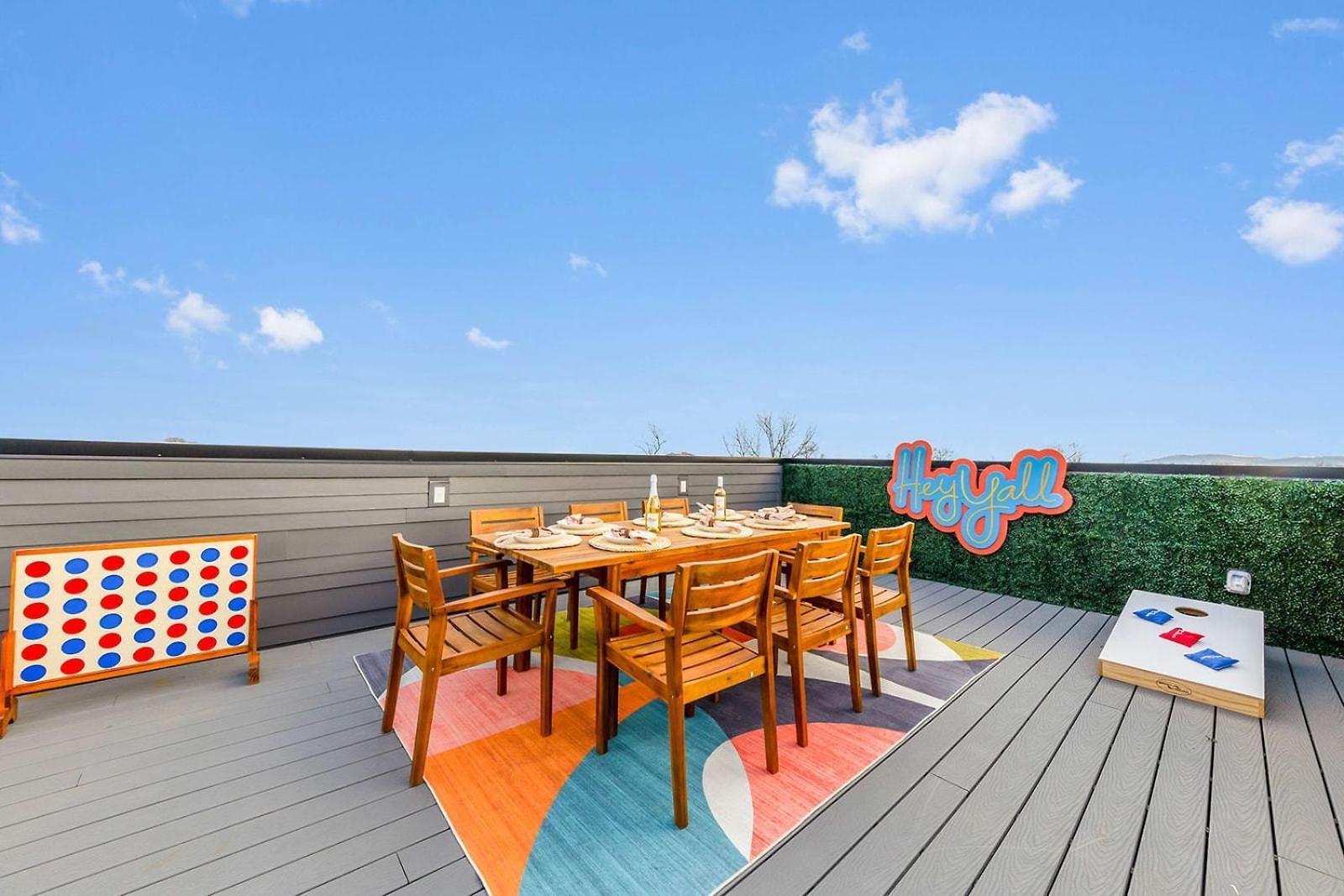 Holiday home The Banjo - 5 Mins To Broadway - Rooftop *
