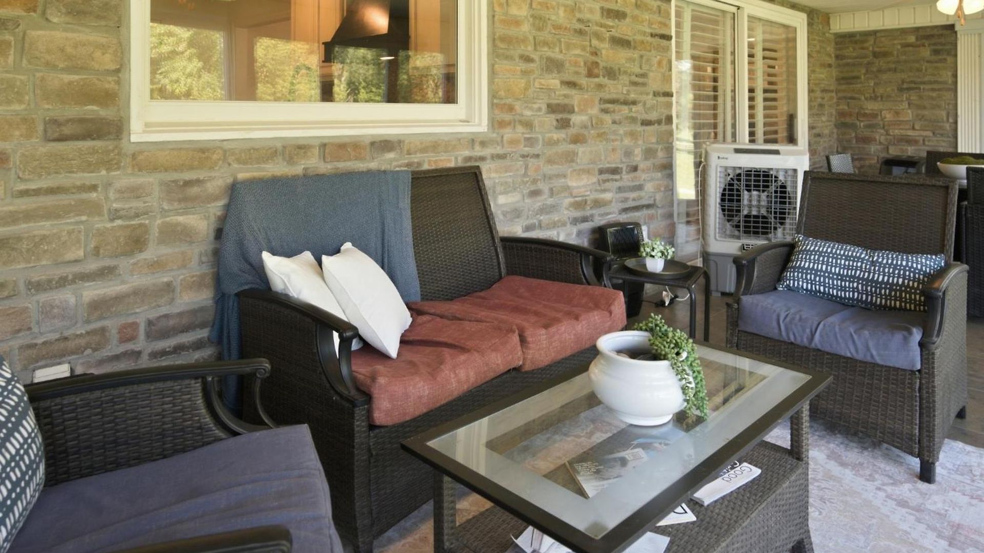 Unwind By The Fireplace In North Nashville