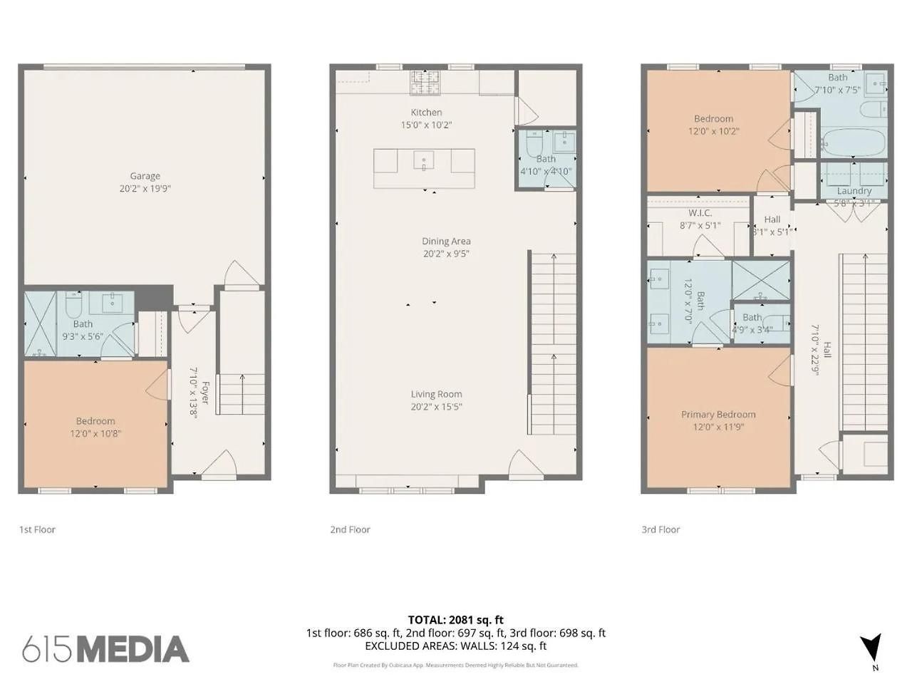 Amazing Group Townhouse 7 Min To Broadway *