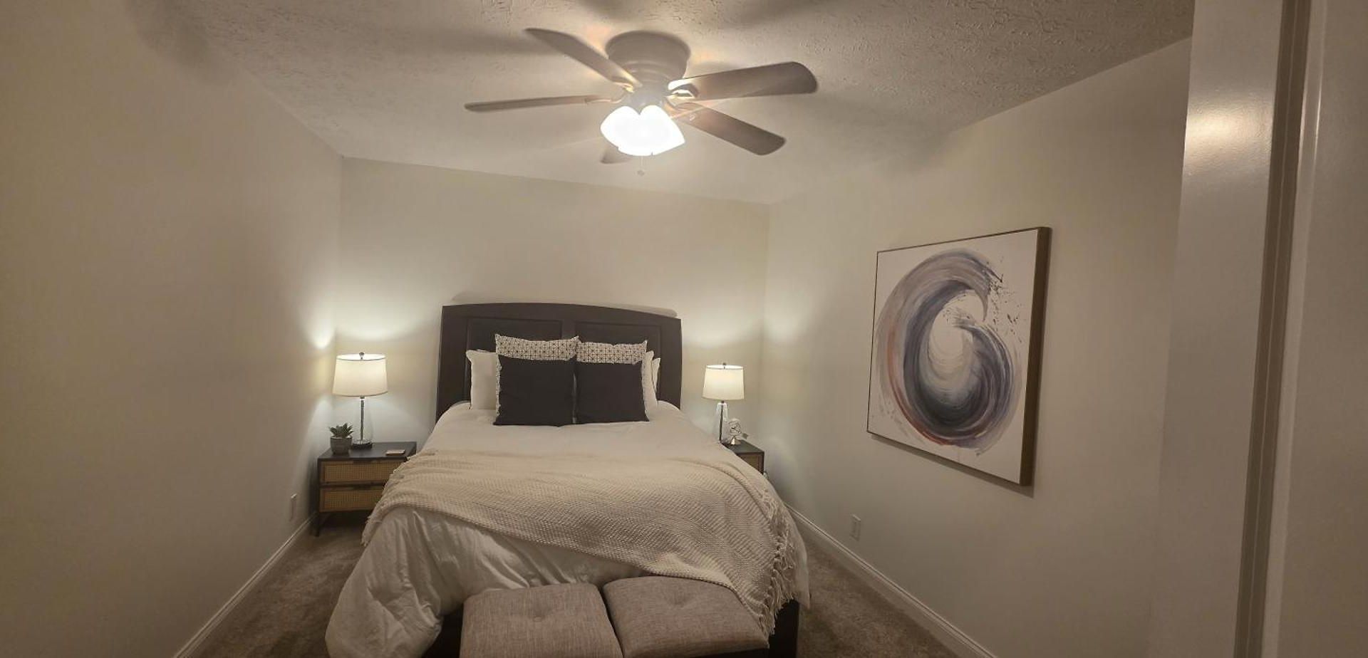 Unwind By The Fireplace In North Nashville
