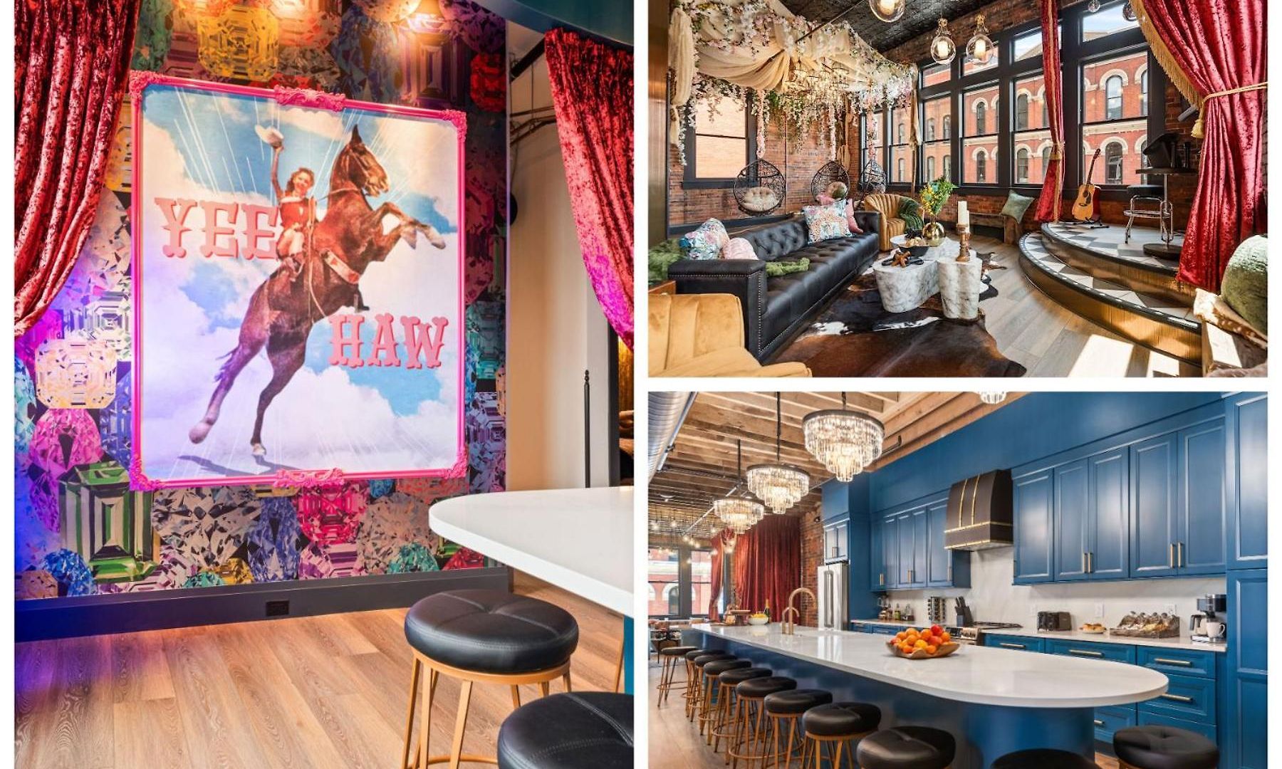 The Velvet Songbird Downtown Luxe Sleeps 24 Nashville