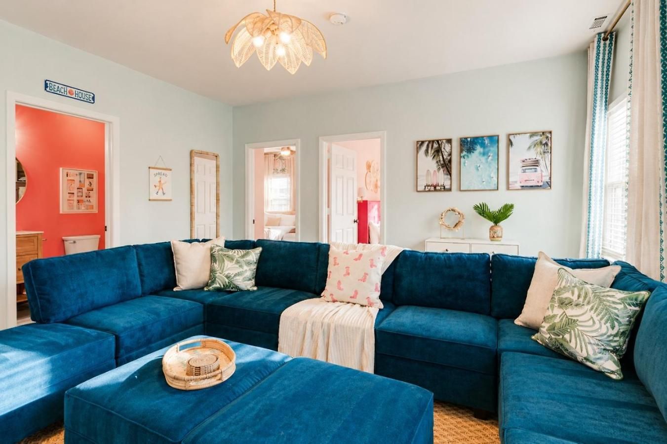 Coastal Cowgirl Retreat Near Broadway & Vanderbilt Nashville