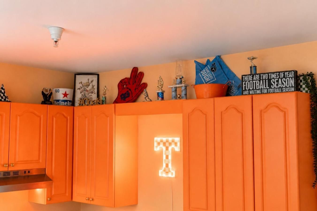 Game Day Getaway Vols Themed Near Vanderbilt Apartment *