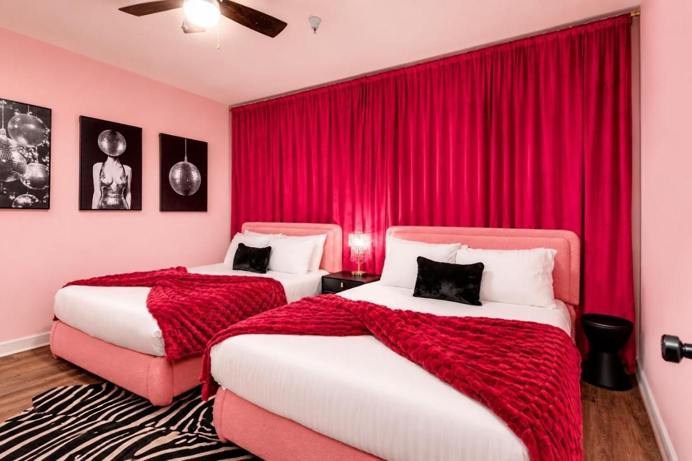 Apartment Pink Pony Club Retreat Near Vanderbilt Sleeps 6 *