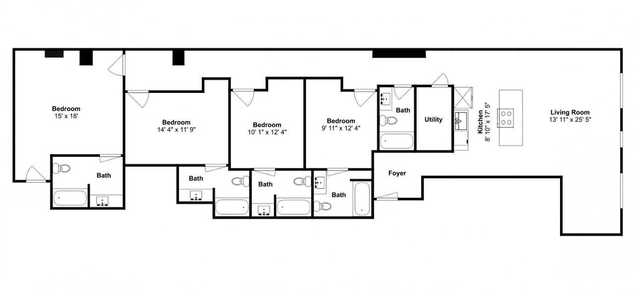 Apartment The Majestic Lofts Nashville