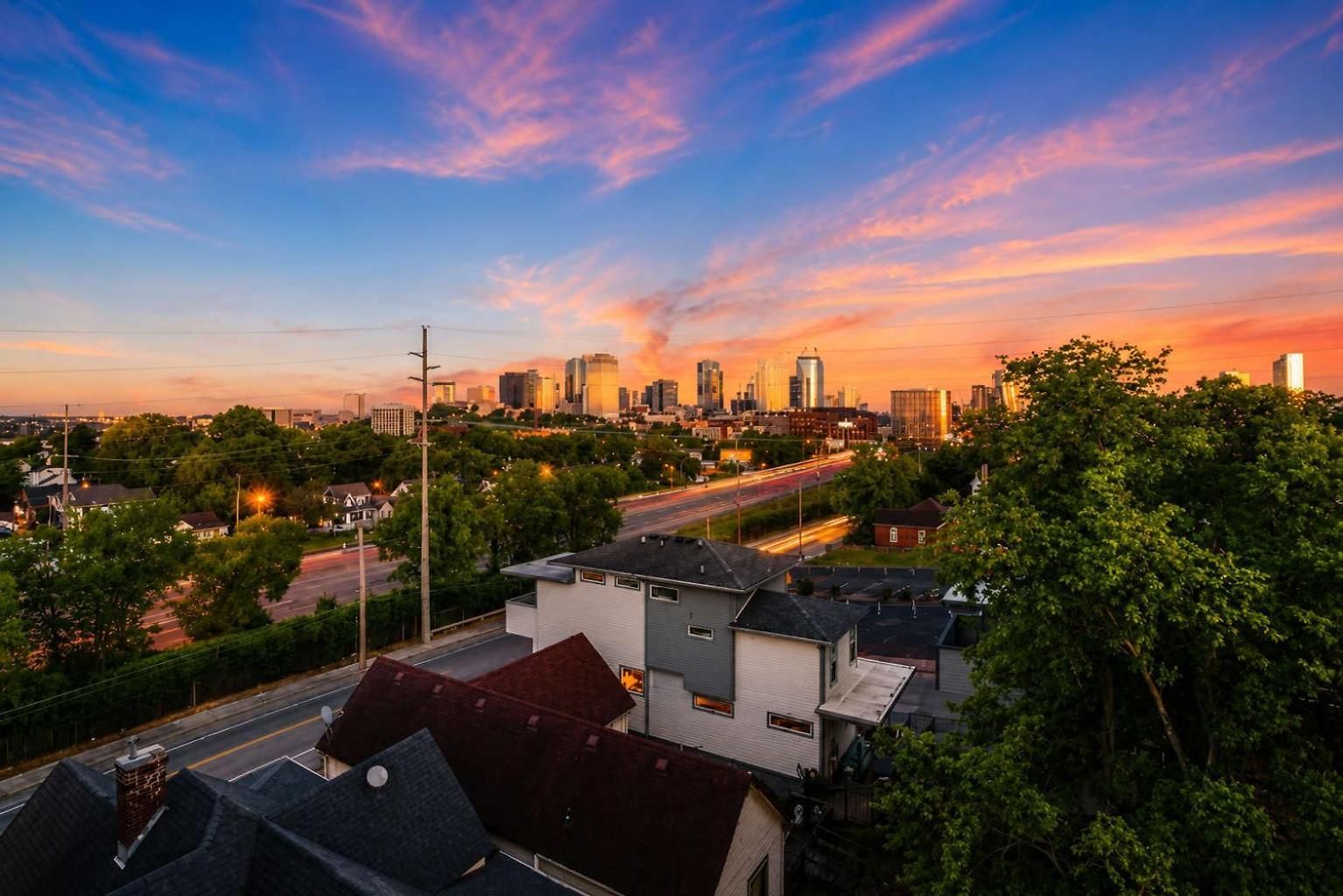 Nashville Escape Skyline Views Minutes To Broadway * Nashville