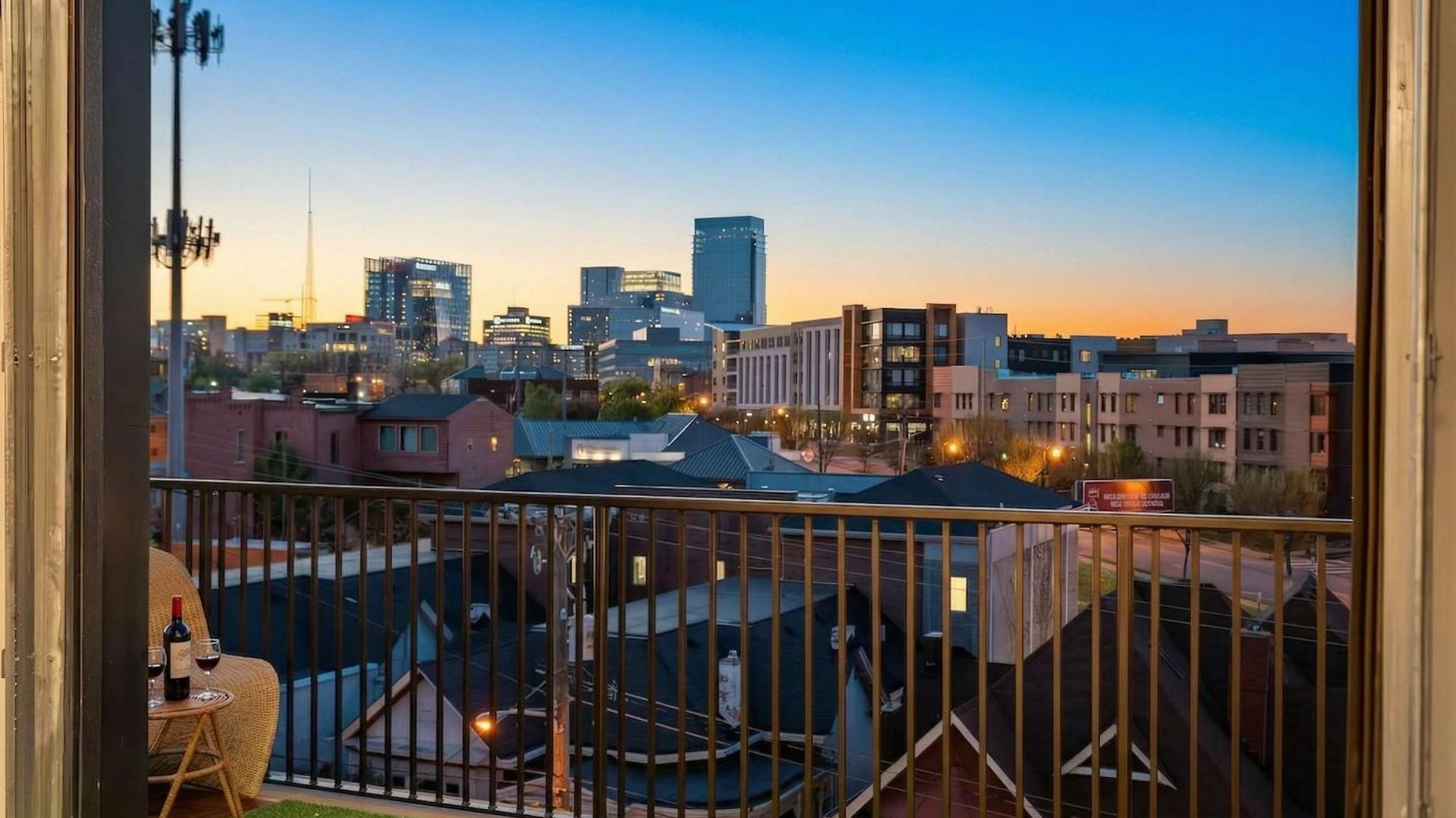Rooftop Deck & Skyline Views Downtown Penthouse Nashville
