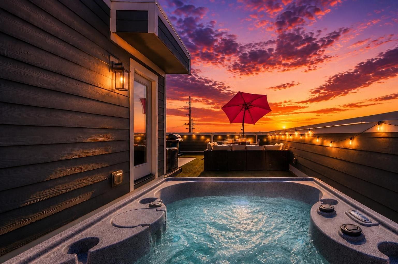 Homestay Rose Social - Rooftop Hot Tubgame Roomsleeps 12 *