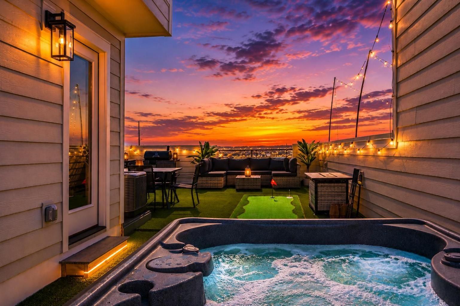 Homestay The Encore - Rooftop Hot Tubgame Roomsleeps 12 Nashville