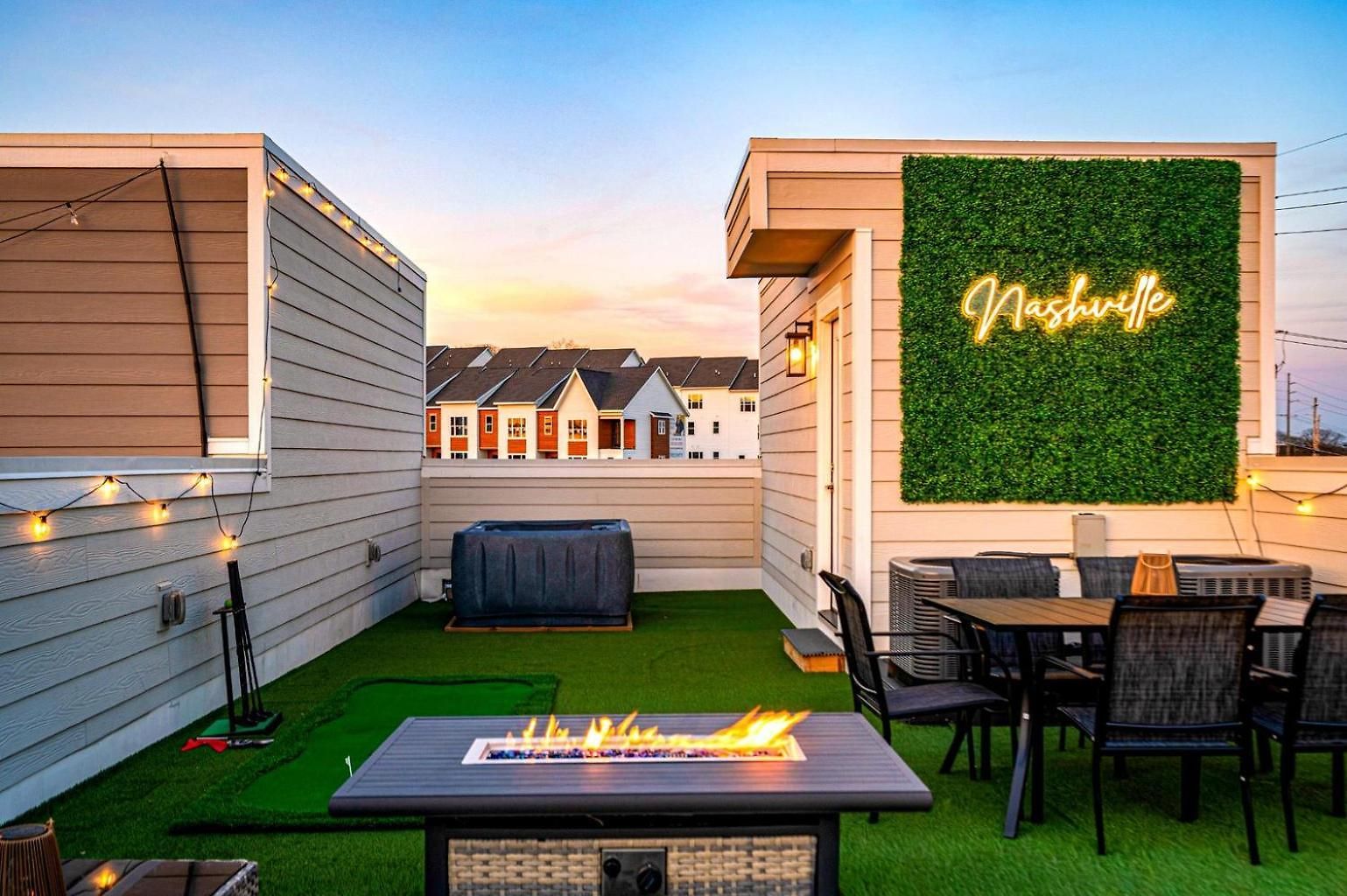 The Encore - Rooftop Hot Tubgame Roomsleeps 12 Nashville