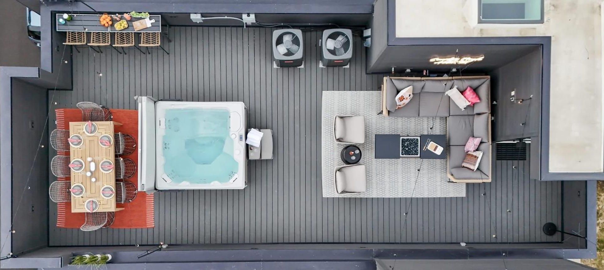 The Hubb House - Relaxing Rooftop Hot Tub * Nashville