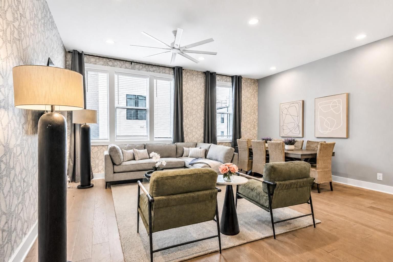 2 Rooftop Homes - Sleeps 24 - Near Geodis Park *