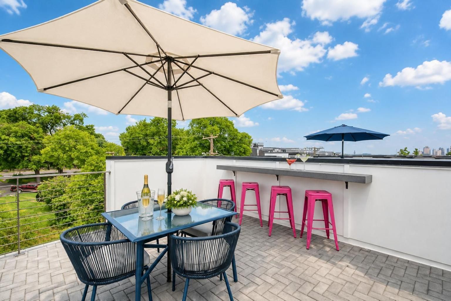 King & Queen 2 Homes - 24 Beds Views Holiday home Nashville