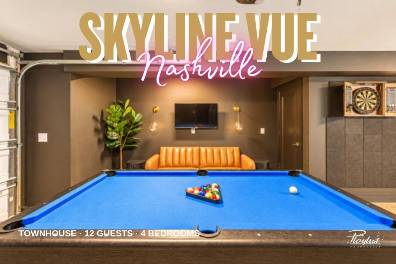 Skyline Vue 4 6 Baths Rooftop, Game Holiday home *