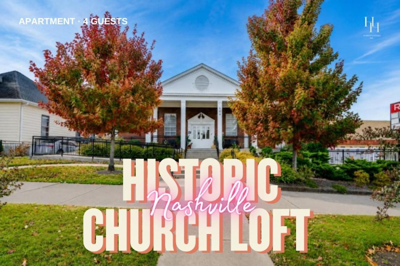 Apartment Historic Church Loft East Nash Free Parking Nashville