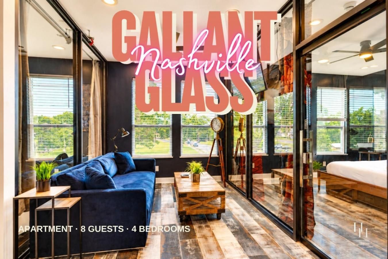 Gallant Glass 4br Floor Walk To Vandy! * Nashville