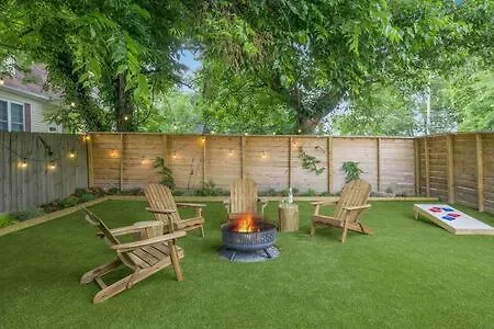 The Brooks House - 6 Mins To Broadway, Firepit