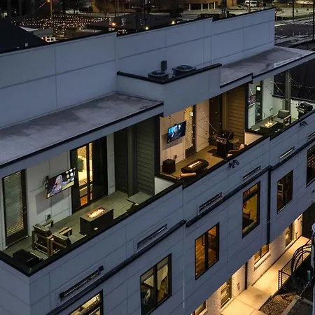 Holiday home Blues - Walk To Gulch - Rooftop Views Of Downtown Nashville