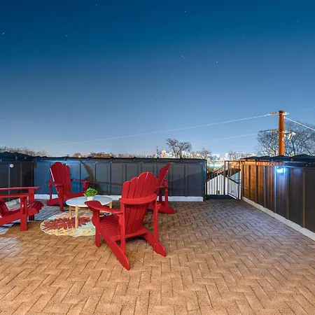 Fire & Ice - Two Midtown Homes - Rooftop Hot Tubs * Nashville