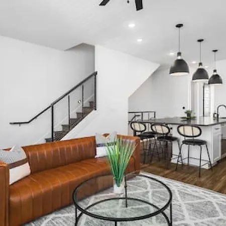 Modern With Large Patio Rooftop Deck And Garage Nashville