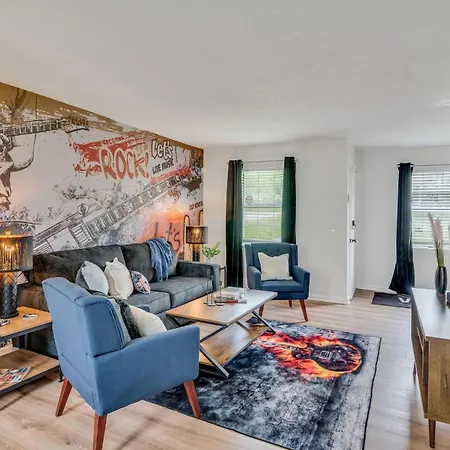 East Nash 12 Mins To Broadway Sleeps 6 Villa *