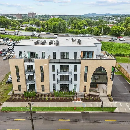 Apartment Legacy Nashville-skyline Views-1 Mile To Broadway-free Private Parking Nashville