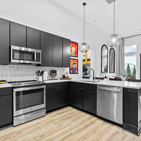 Legacy Nashville-skyline Views-1 Mile To Broadway-free Private Parking Apartment Nashville