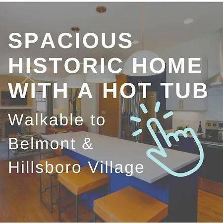 Upscale Location Stunning House Walk To Belmont * Nashville