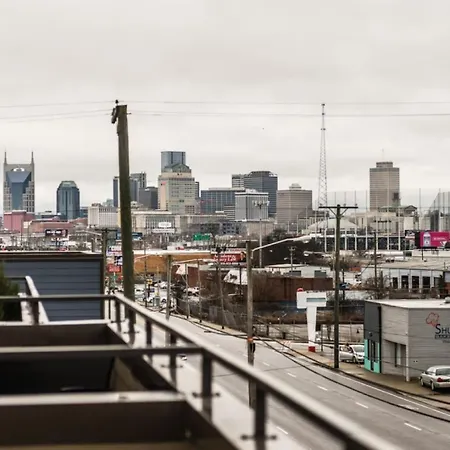 Holiday home Rooftop Deck Modern Finishes With Charm Nashville