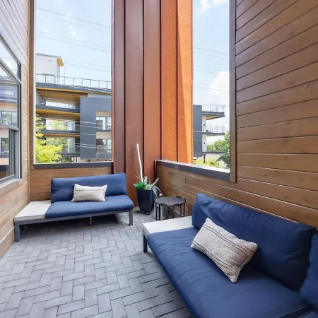 Nashvista Townhome Downtown Views 10 Comfy Beds *