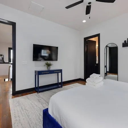 Two Townhomes Blue Dreams And Rustic Elegance