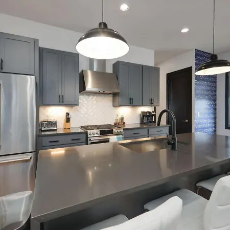 Two Townhomes Blue Dreams And Rustic Elegance Holiday home Nashville