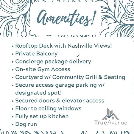 5m106- Spacious Chic 1br East Loft * Nashville