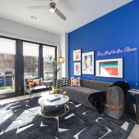 2 Modern In Heart Of Midtown Walkable Location Patio Pool Gym Nashville