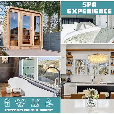 Luxury Retreat Sauna, Hot Tub & Fire Pit Holiday home *