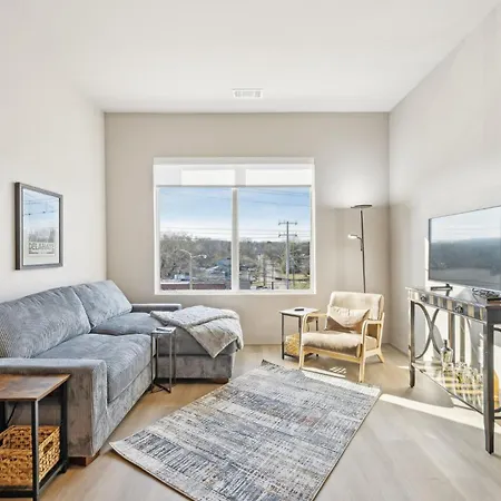 Apartment Luxury E Nash 1 Bed 1 Bath Rooftop Access Parking 30 Or Days By Skyrun