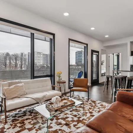 Chic For 8 In Desirable Gulch Neighborhood * Nashville