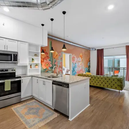 Apartment Wild & Chic - Rooftop Pool, Walk To Broadway *