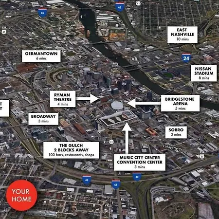 Apartment Gulch Getaway Nashville