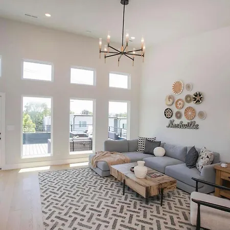 4 Bdr For 12 W Rooftop Deck & Firepit *