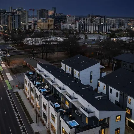 Urban Row - Rooftop Hottub - Heart Of Gulch * Nashville