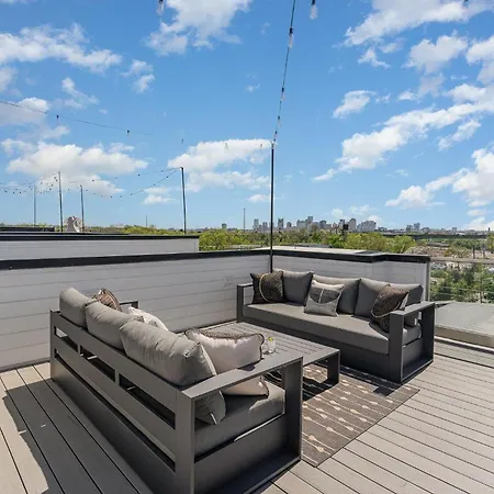 Rhythm Row - Rooftop Hot Tubs - Mins To Broadway