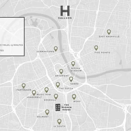 The Hadden House - Rooftop Lounge With Firepit Holiday home Nashville