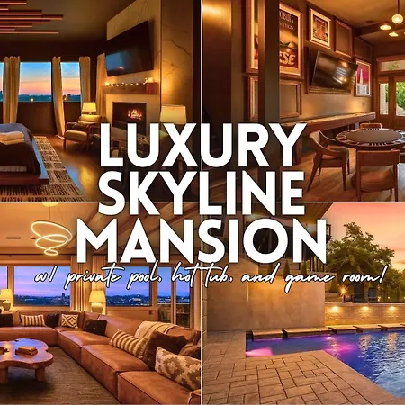 Epic Luxury Mansion W Skyline Views Nashville
