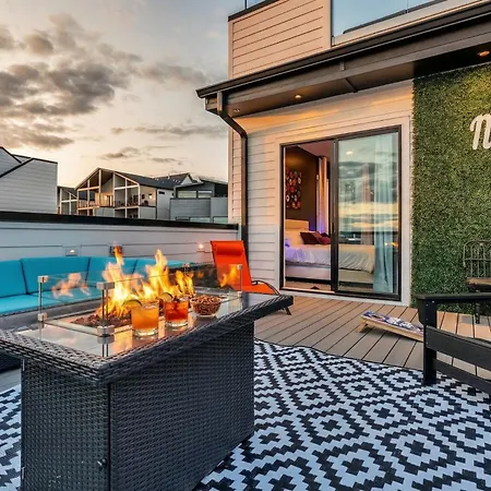 Holiday home New We Roll Rooftop - Hot Tub With Views - 13 Beds Nashville