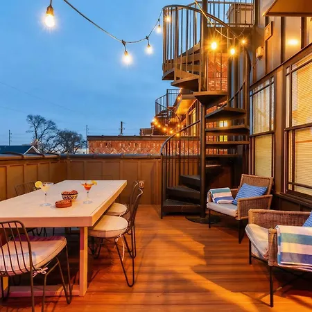 Skyline Views With Double Rooftop Deck & Game *