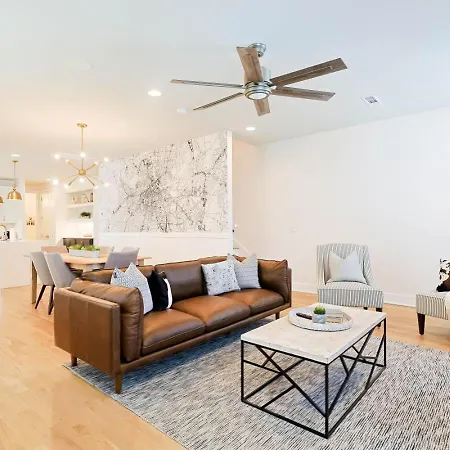Modern Retreat 4 Bedroom 3 5 Ba Walk To East Nash Gems Holiday home