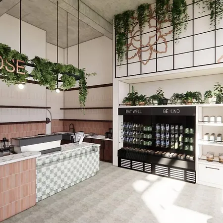 Apartment 2 Bedroom + Loft Condo, Coffee Shop In Building Nashville