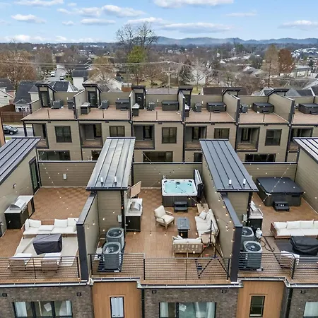 3br Townhome Rooftop Views Hot Tub & Fireplace Apartment