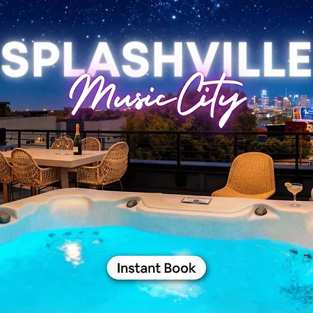 Luxe Group With Hot Tub & Rooftop Lounge